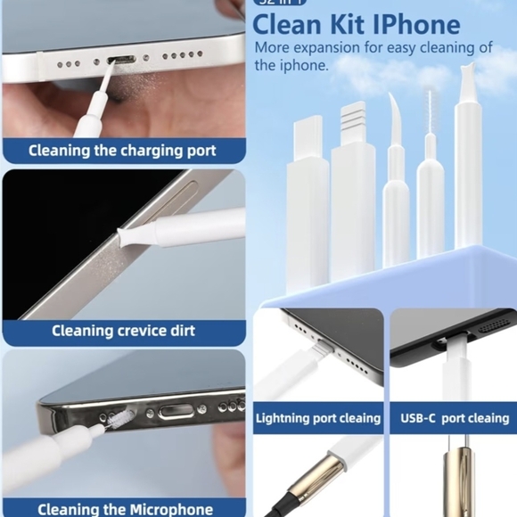 Multi-Functional Cleaning Kit For ELECTRONICS & CELL PHONES - Picture 4 of 8